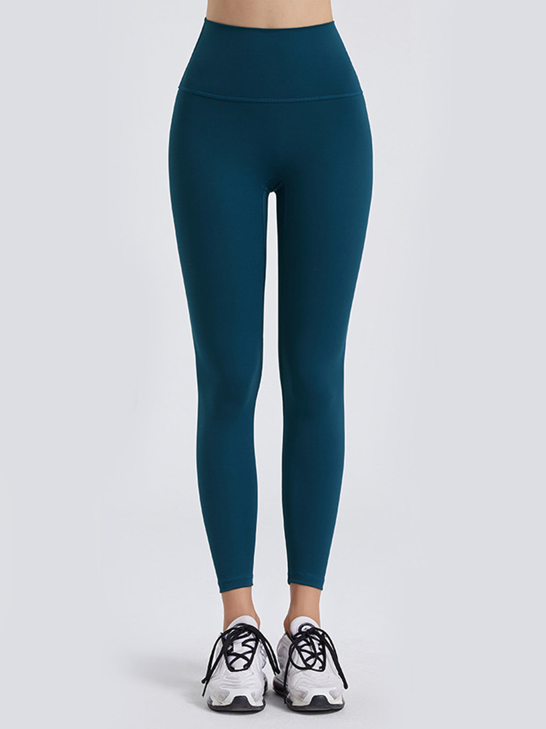 Ultra-Stretch Opaque Leggings - Comfy Nylon-Spandex Blend - cas7m