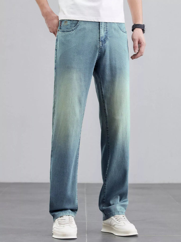 Men's Wide Leg Jeans - cas7m