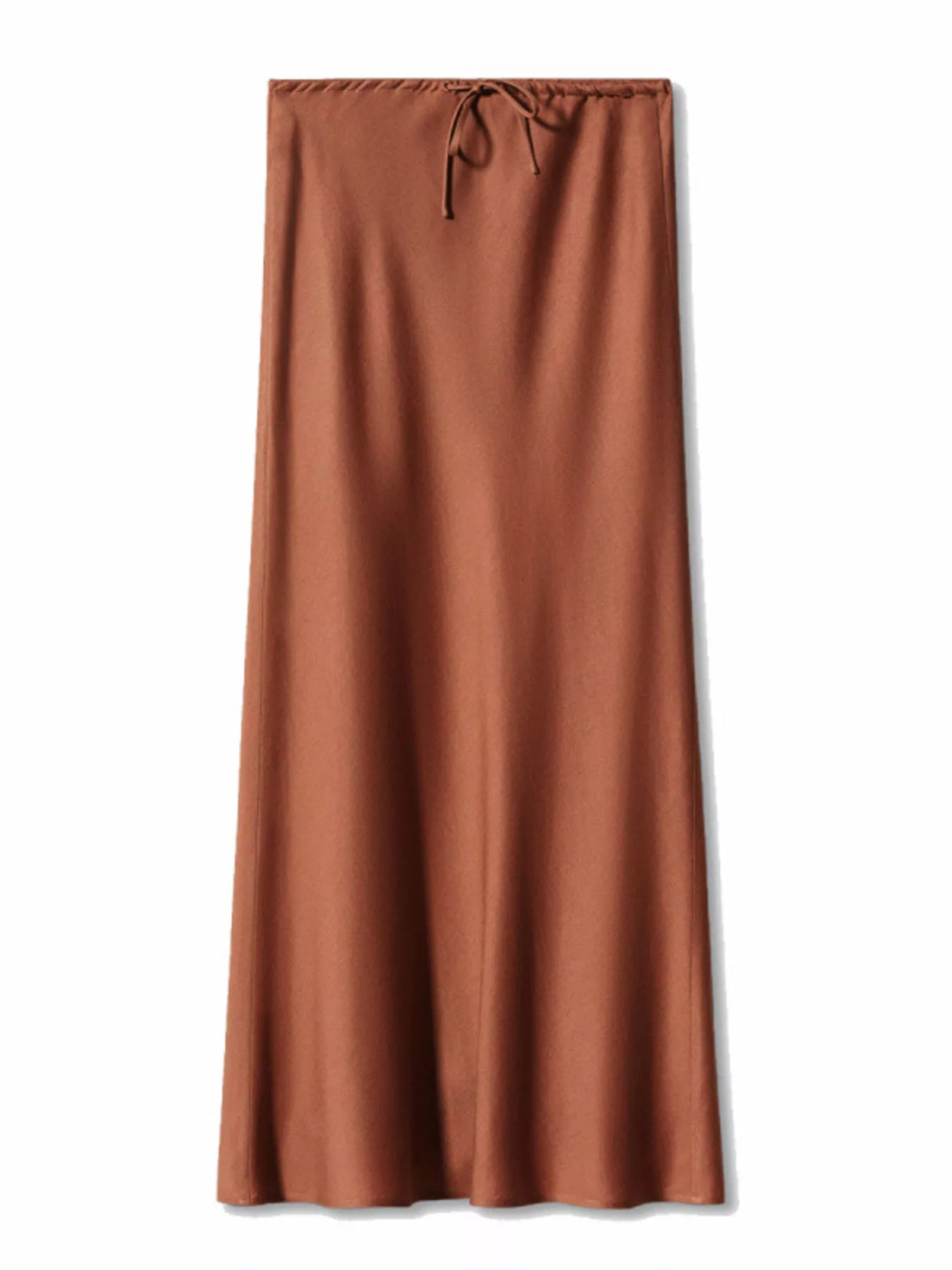 Satin Midi Skirt - cas7m
