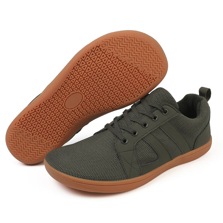 Popular Flat Casual Shoes Men And Women Wide Last Fly-knit Sneakers Couple Fitness Shoes In Stock Wholesale - cas7m