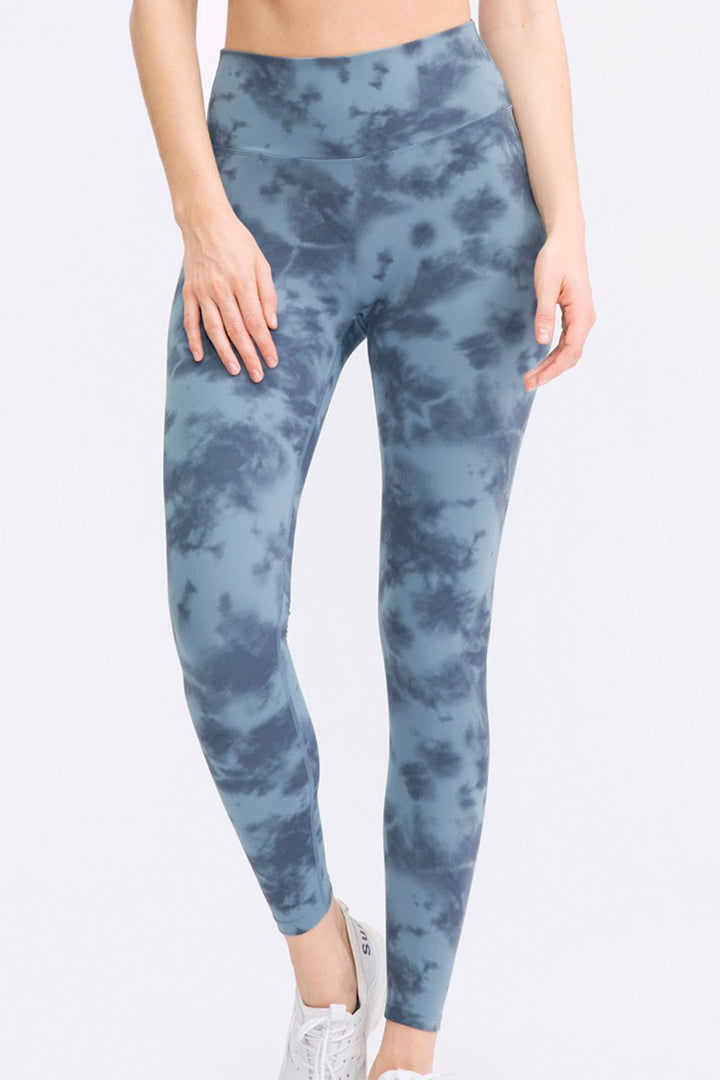 Wide Waistband Slim Fit Long Sports Pants - cas7m