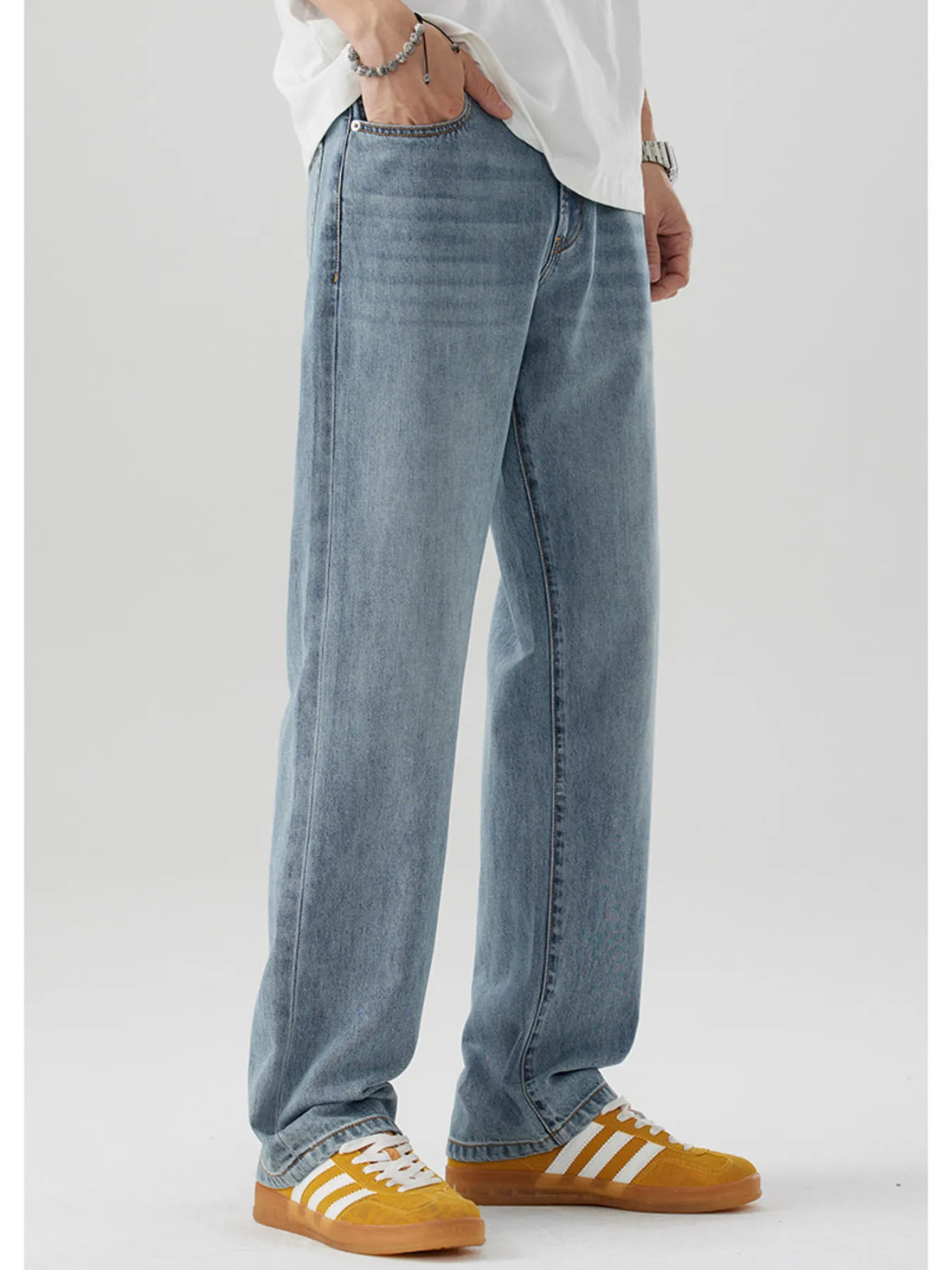 Men's Wash Relaxed Fit Jeans - cas7m