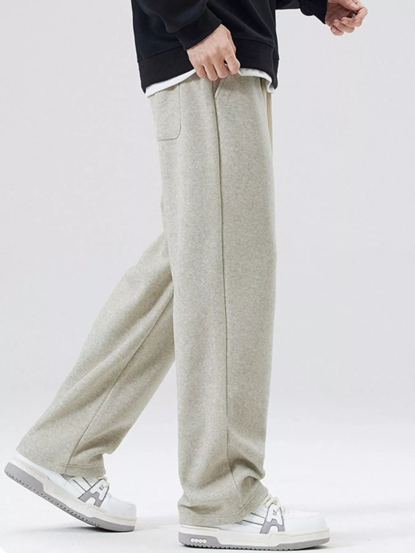 Men's Full Size Casual Loose Fit Sweatpants Plus Size - cas7m