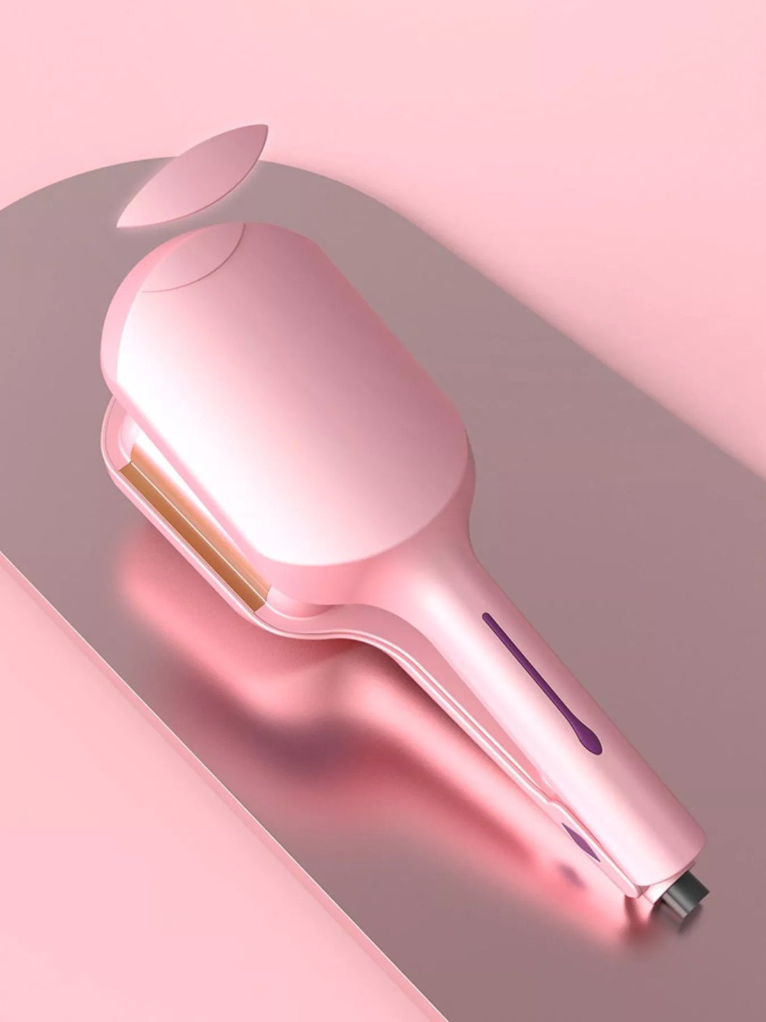 QuickHeat Pro Curling Iron: Fast, Safe, Salon-Quality Curls - cas7m