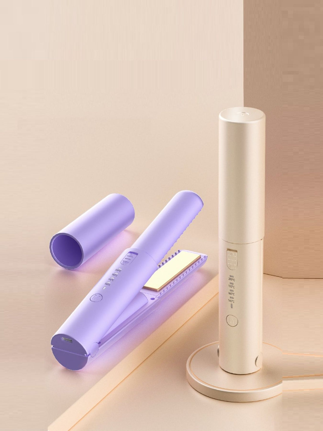 Adjustable Temperature Hair Straightener - cas7m