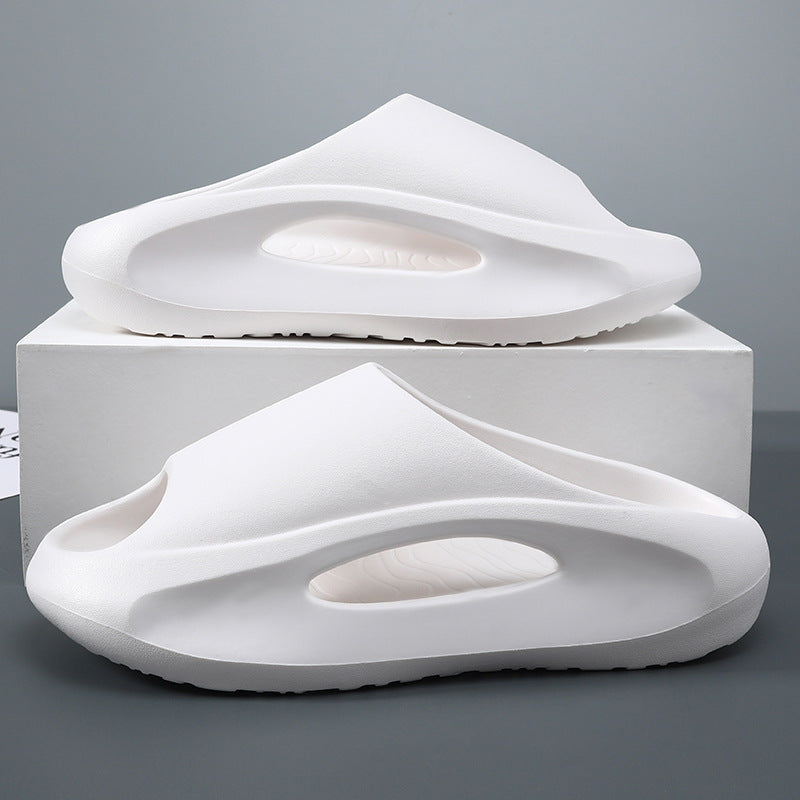 Ins Slippers Women Men Peep Toe Slipper Summer Hollow Unisex Sports Beach Shoes - cas7m