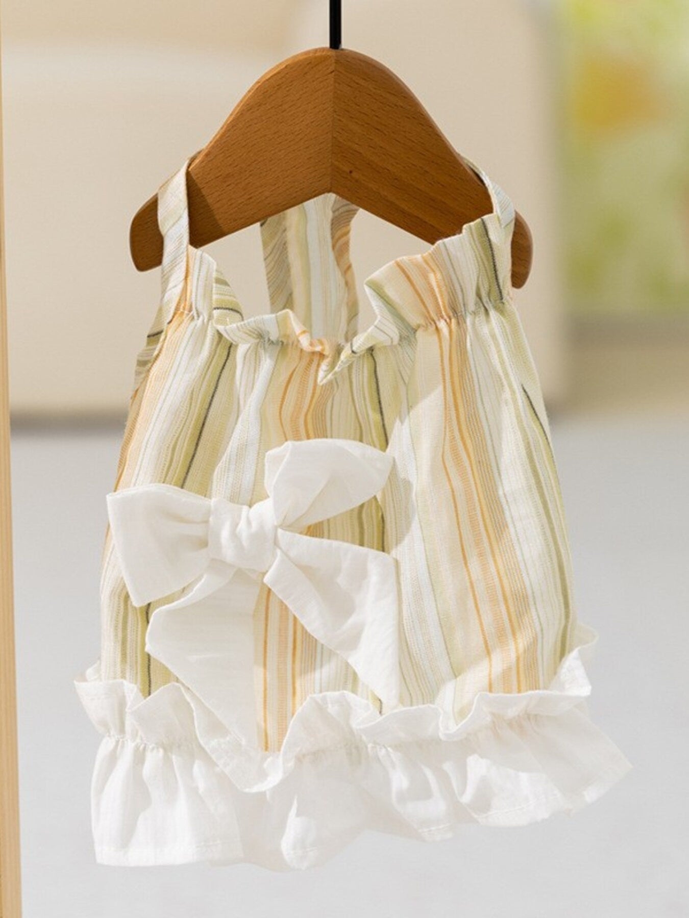 Ruffled Pet Dress - cas7m