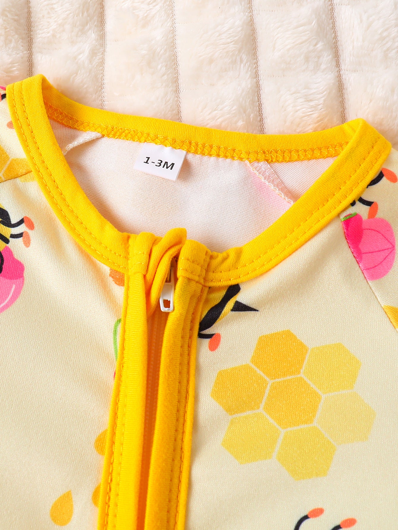 Children's Printed Long Sleeve One-Piece - cas7m