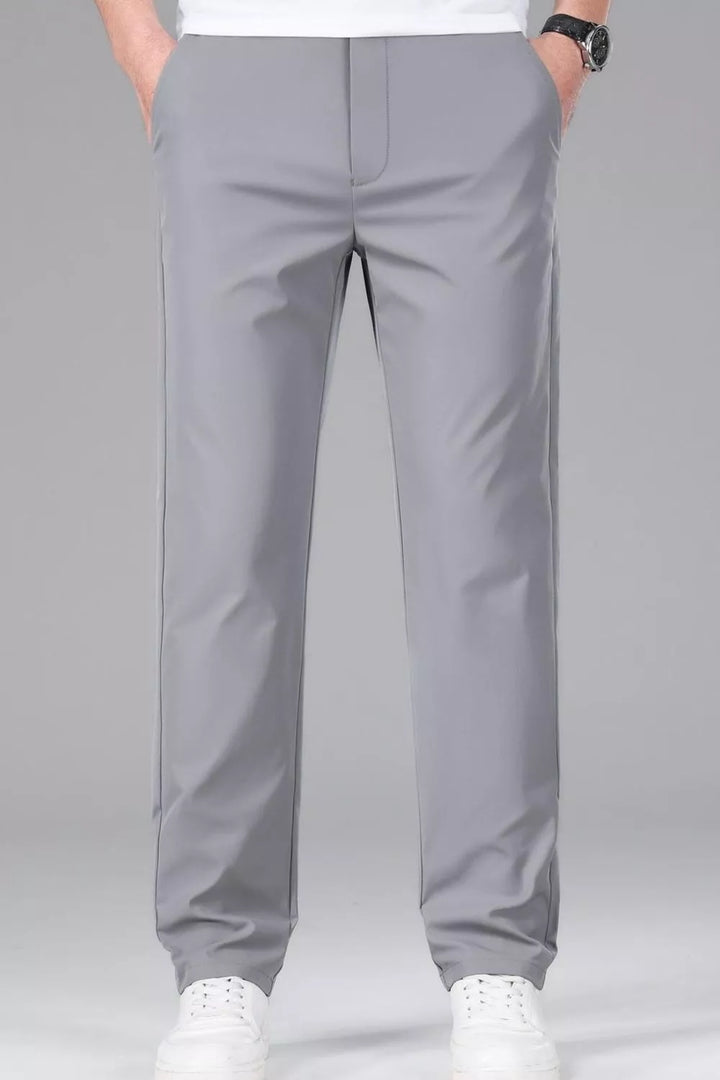 Men's Plus Size Slim-Fit Stretch Dress Pants - cas7m