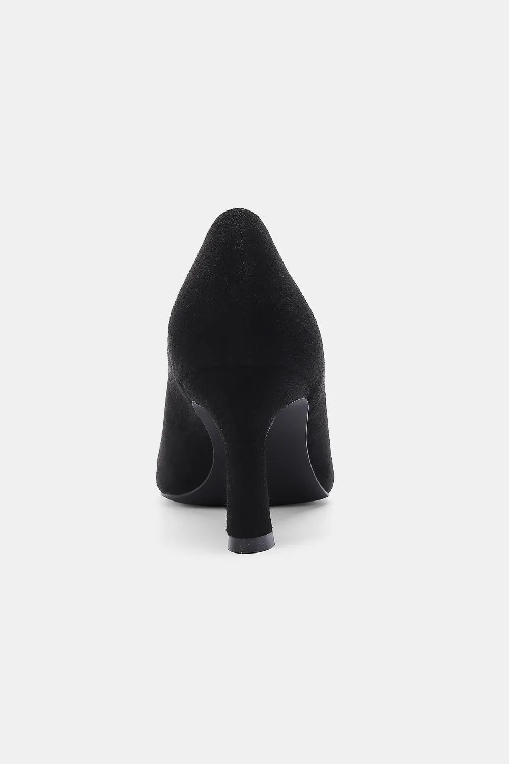 Beast Fashion Faux Suede Point Toe Pumps - cas7m