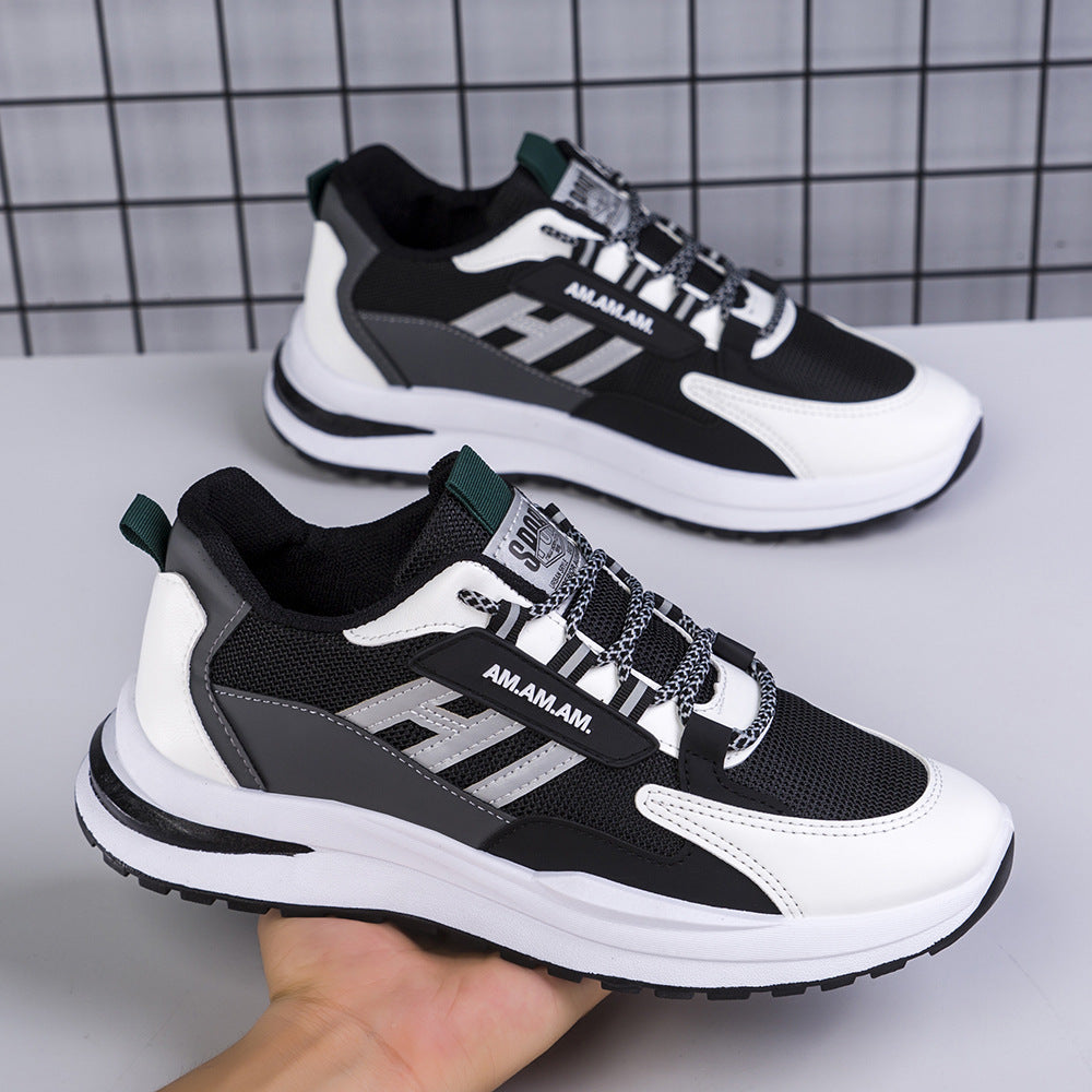Men Sneakers White Sports Shoes Running Walking - cas7m