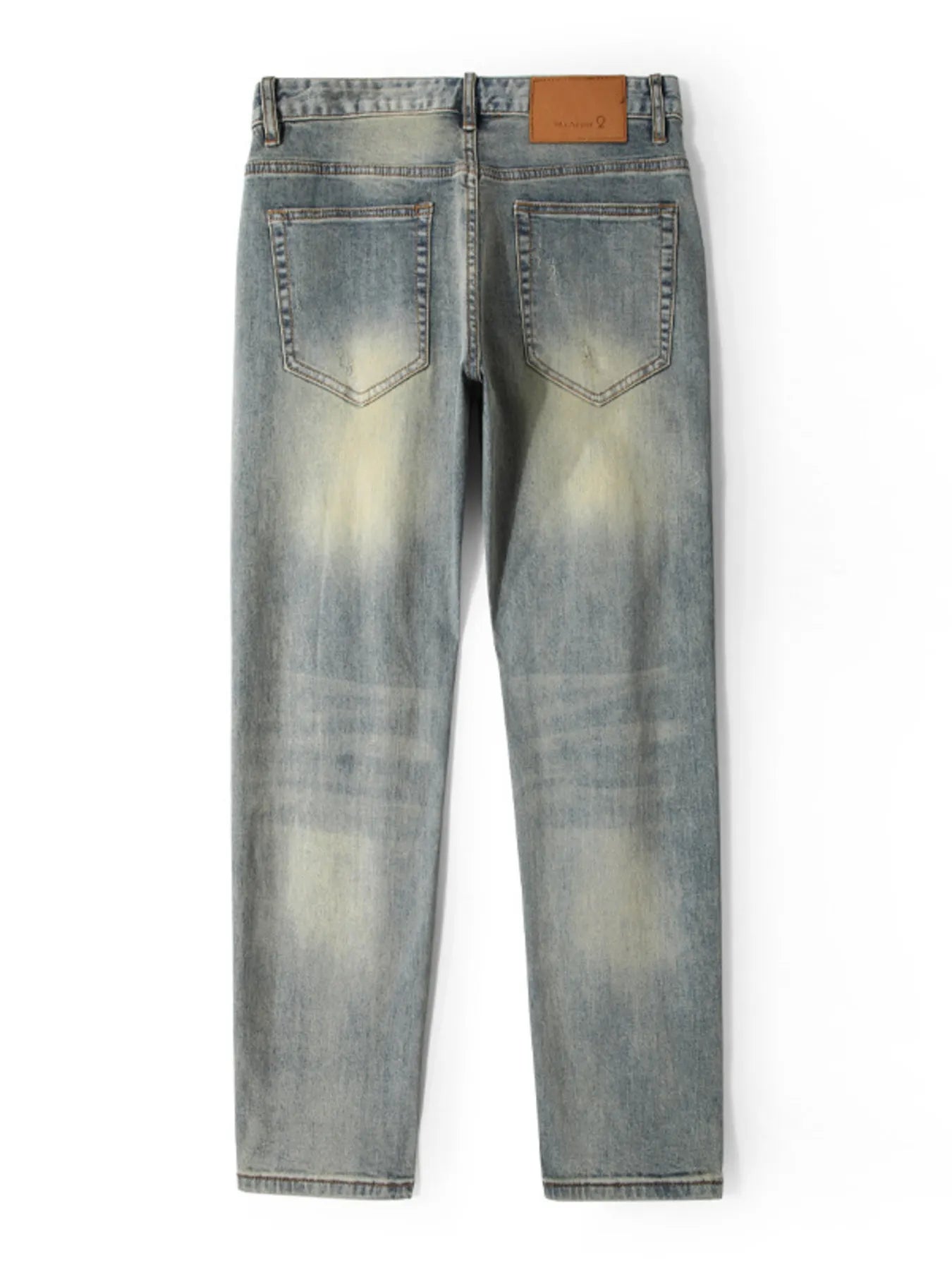 Men's Distressed Slim Fit Jeans - cas7m