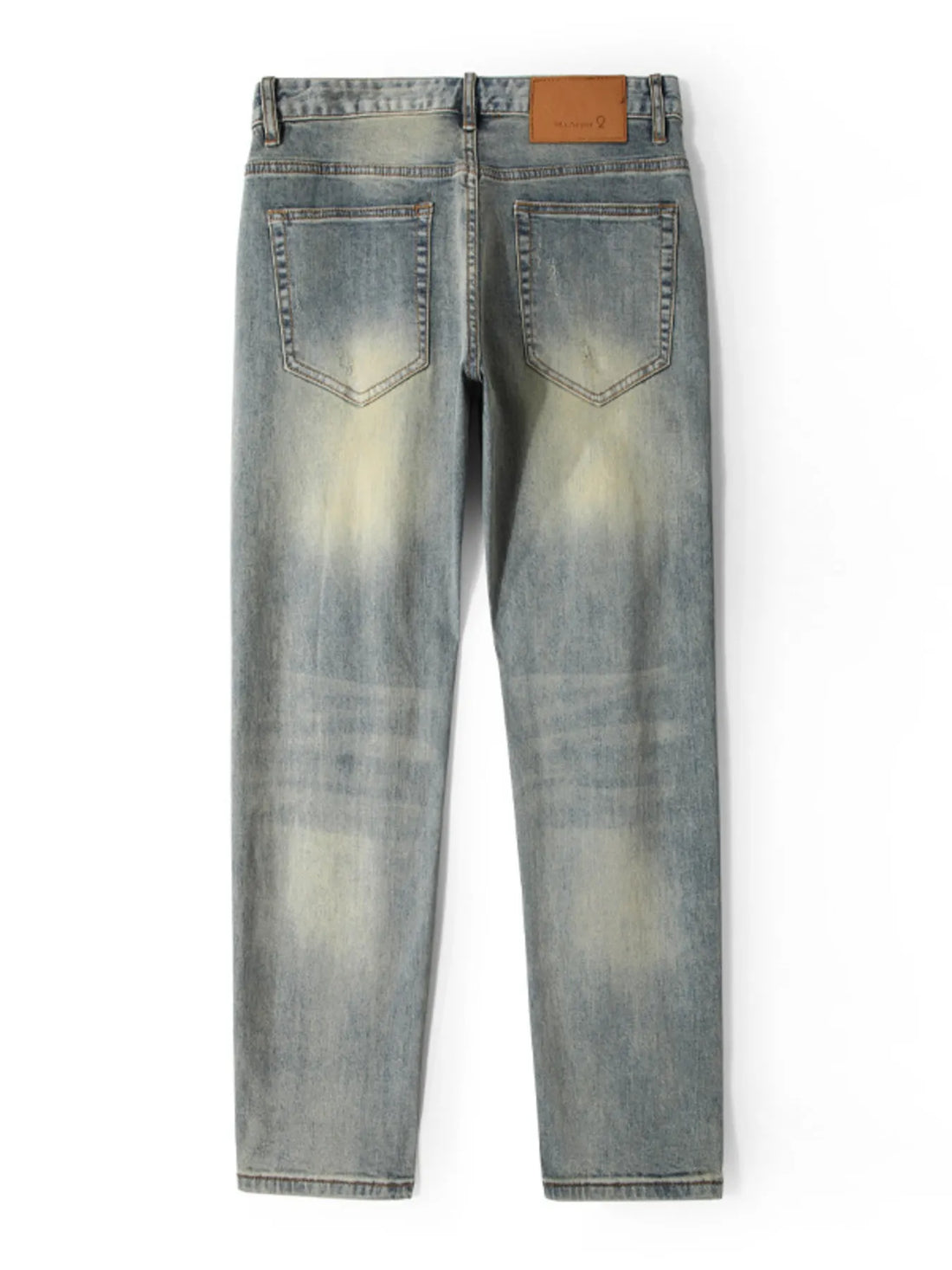 Men's Distressed Slim Fit Jeans - cas7m