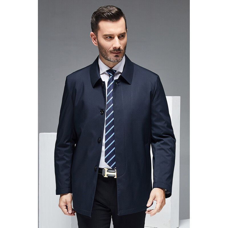 Men's Mid-Size Business-Casual Jacket Coats - cas7m