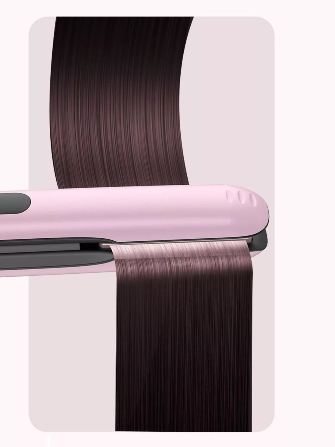 QuickHeat Pro Hair Straightener: Salon Smooth Anywhere - cas7m