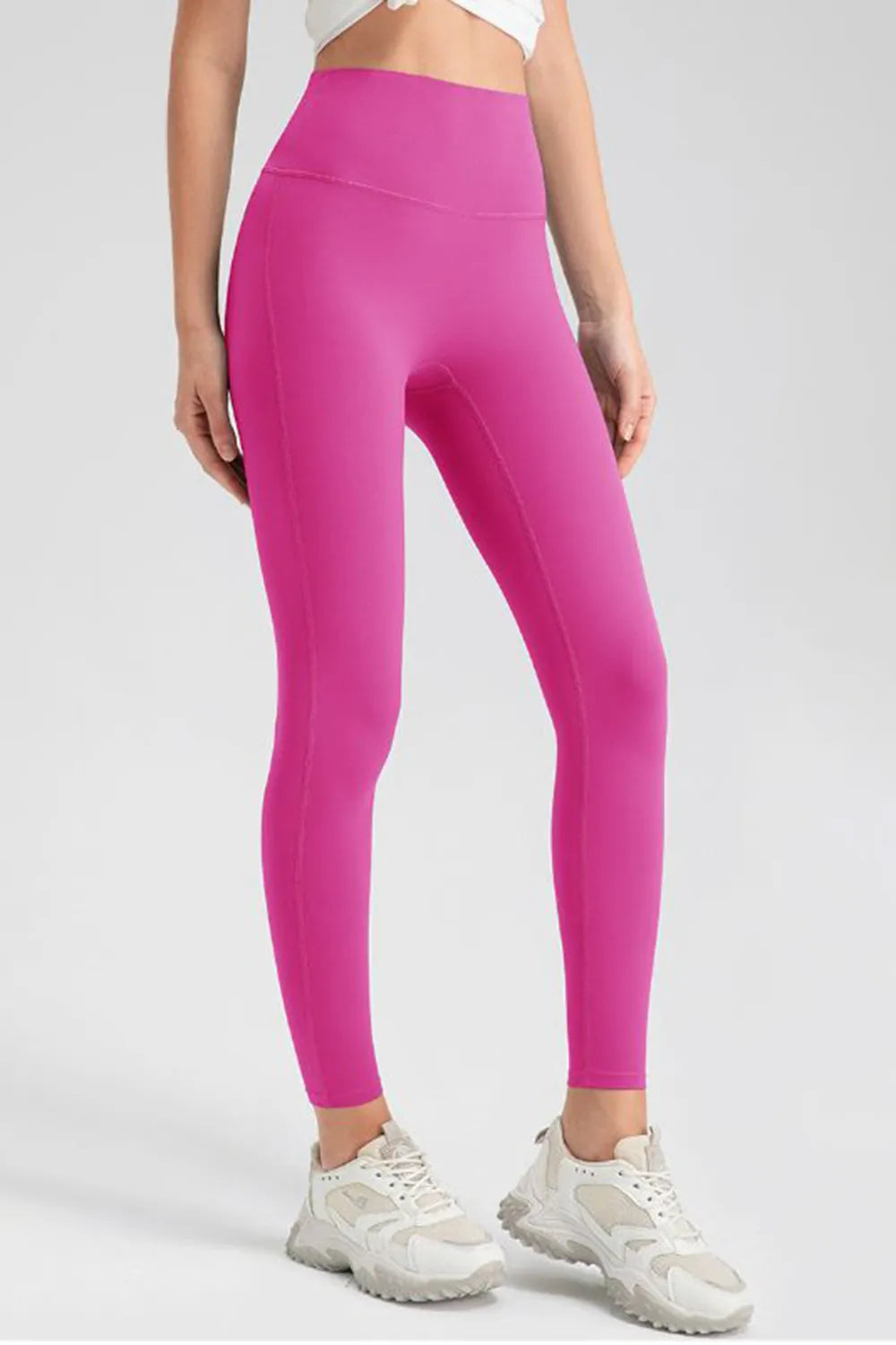 Ultra-Stretch Nylon Leggings for Everyday Comfort - cas7m