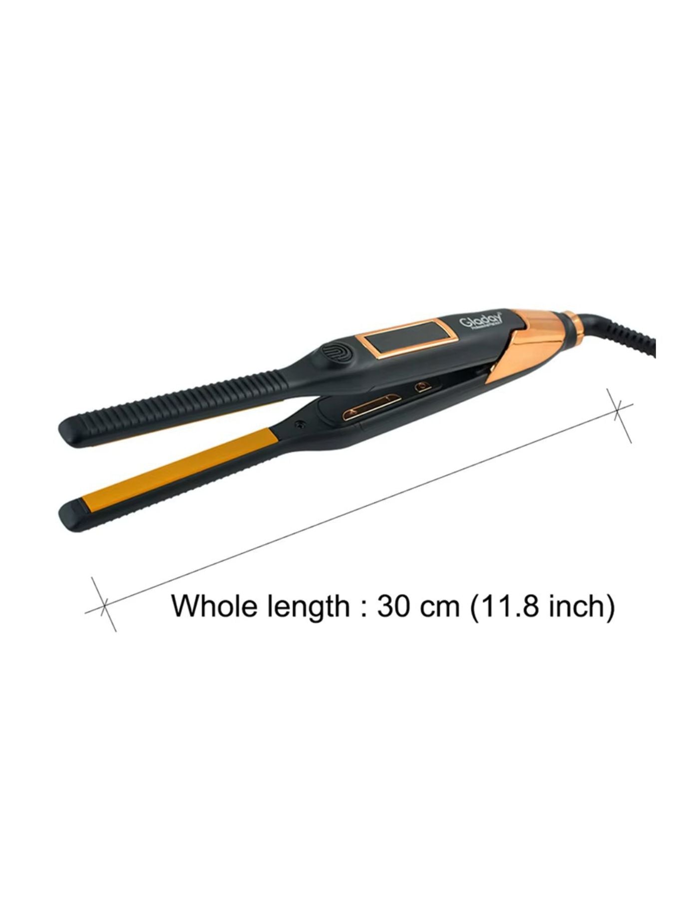 Salon-Quality Adjustable Temp Hair Straightener - Cordless & Durable - cas7m