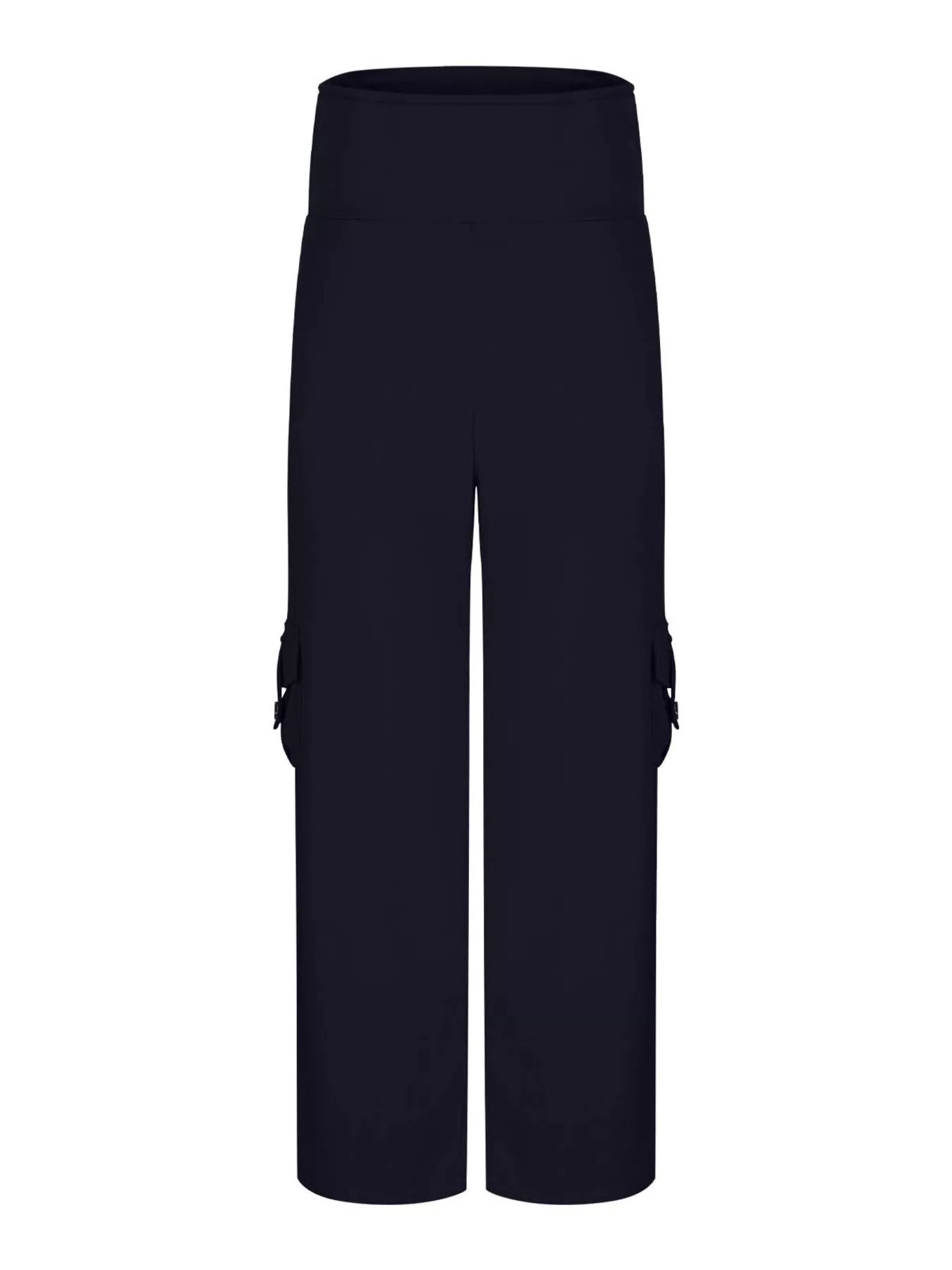 High-Waisted Yoga Pants with Pockets - cas7m