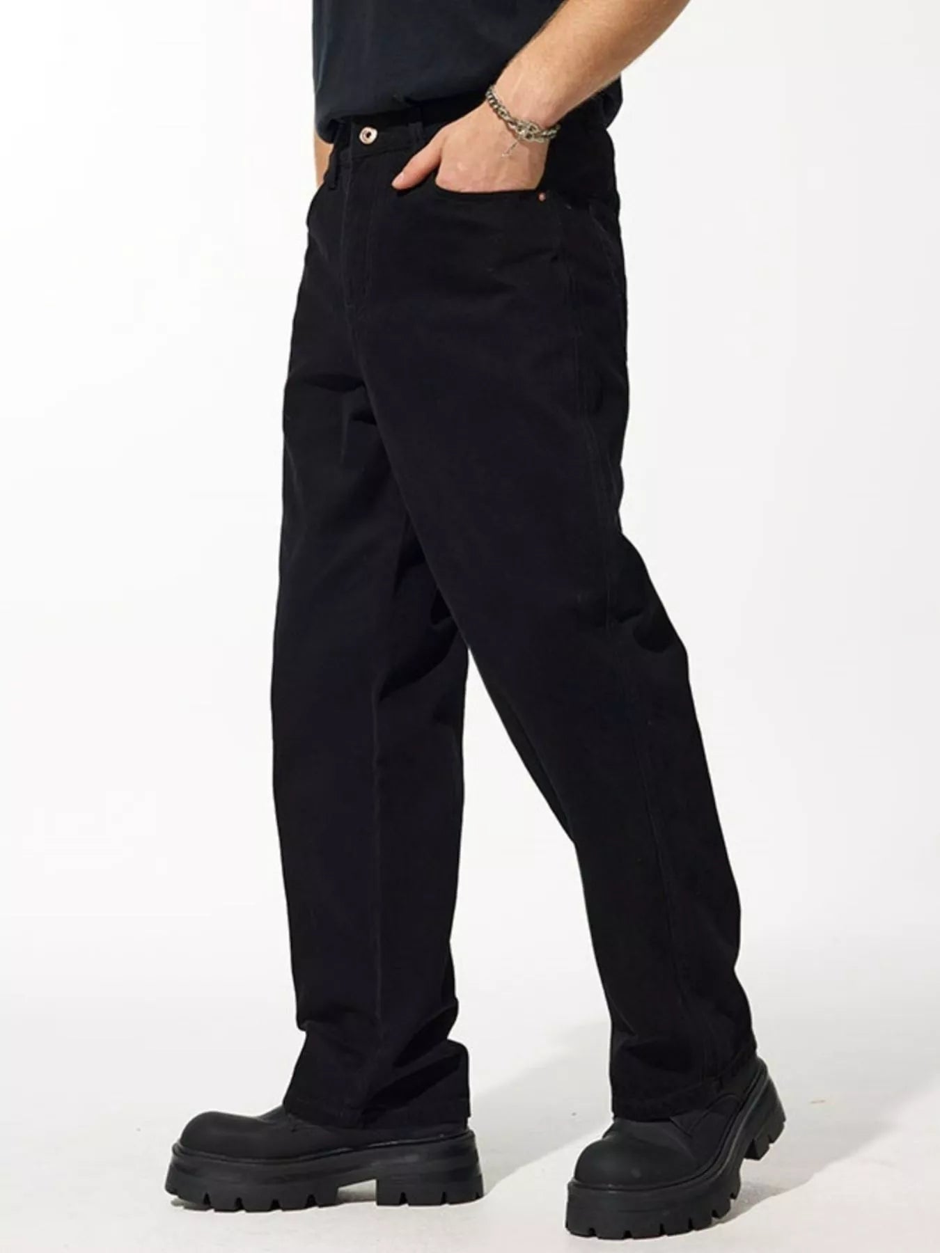 Men's Loose Fit Jeans - cas7m