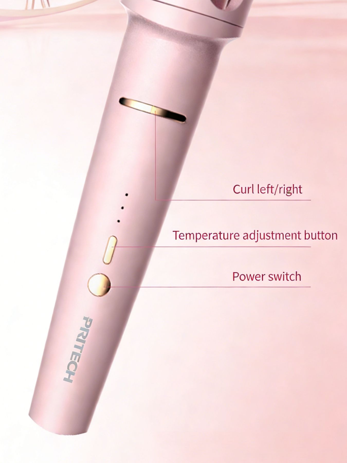 Automatic Rotating Curling Iron - Perfect Salon Curls at Home - cas7m
