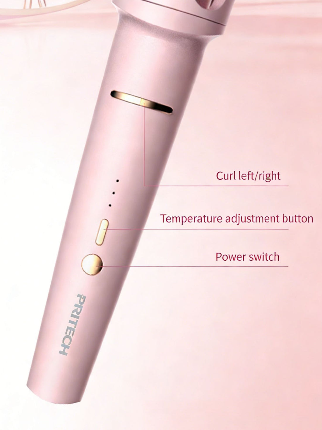 Automatic Rotating Curling Iron - Perfect Salon Curls at Home - cas7m