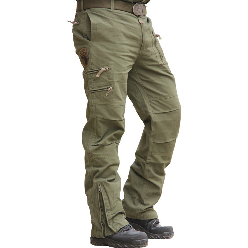 Men's Loose Straight Leg Camouflage Tactical Pants