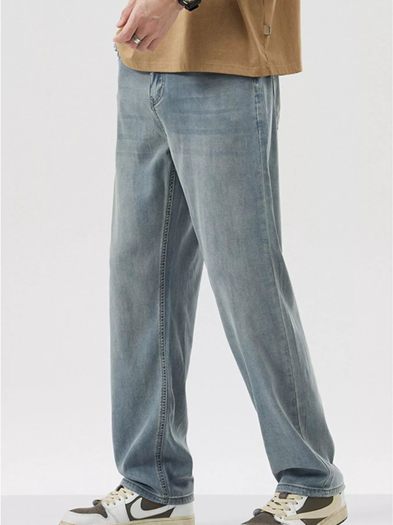 Men's Wide Leg Jeans - cas7m