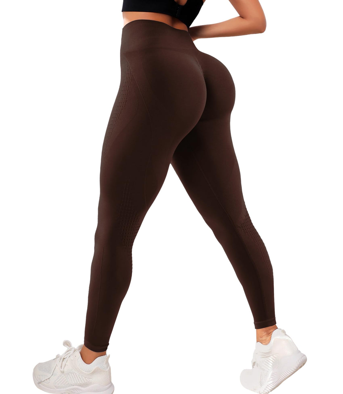 Hidden Lift Scrunch Booty Yoga Leggings – Sculpt & Contour Fit - cas7m