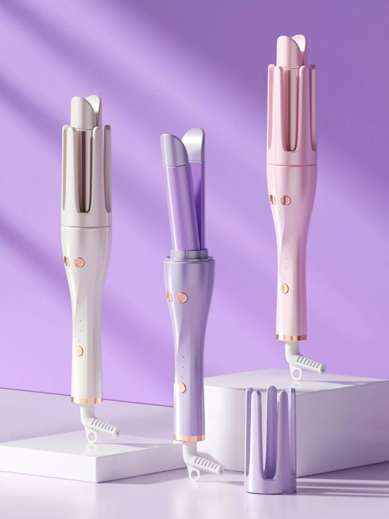 4-Piece Electric Anti-Scald Hair Styling Set with Ion Care - cas7m