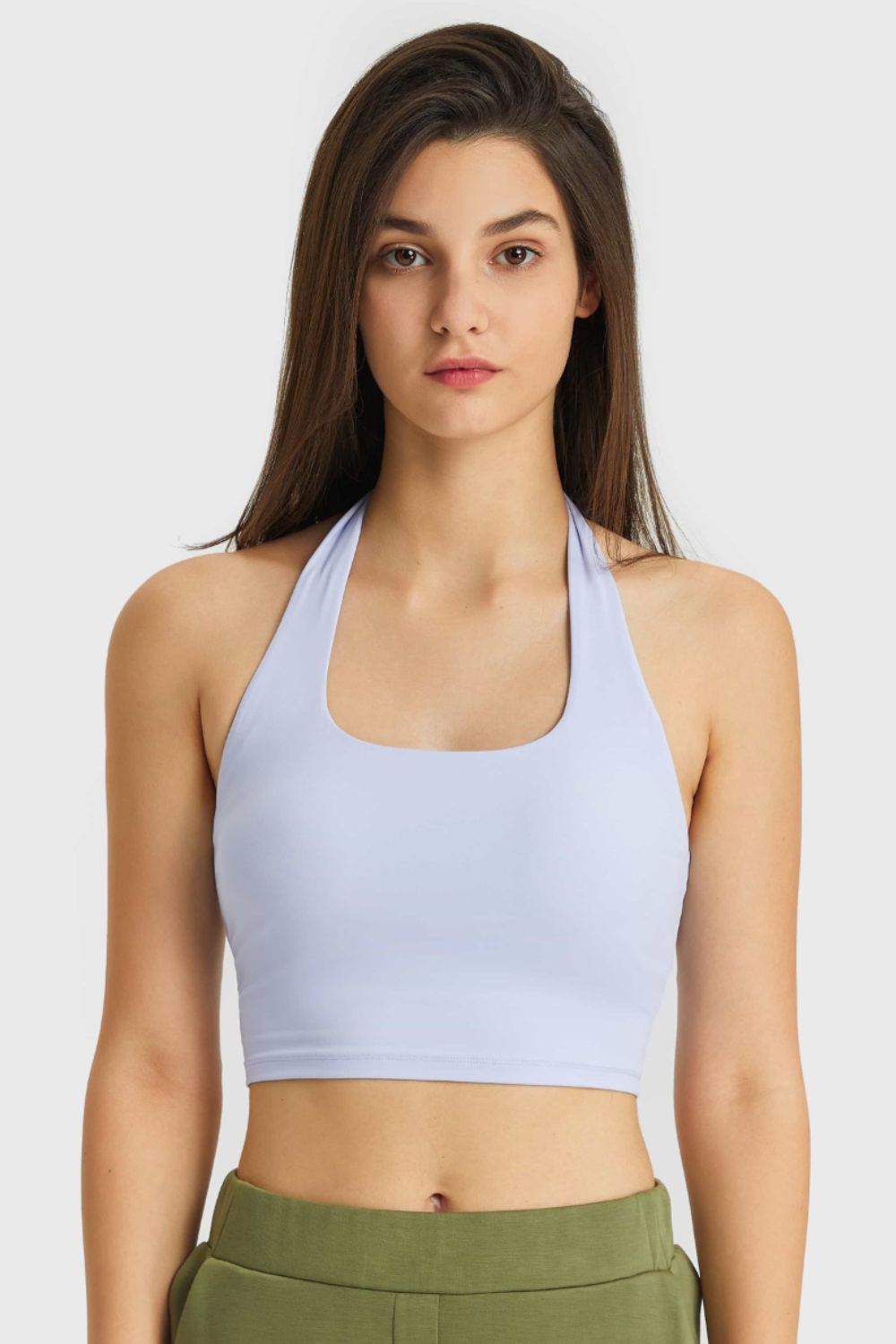 Millennia Breathable Halter Neck Sports Bra - cas7m