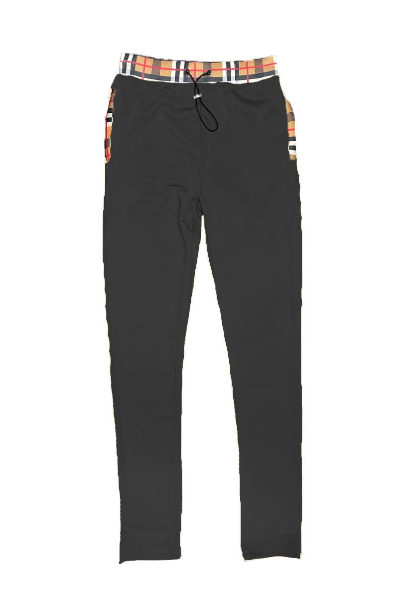 Checkered Polo and Pant Set - Checkered Polo and Pant SetBURGUNDYCheckered Polo and Pant SetEMT-EMP4102-BURGUNDY-LLcas7mproduct_vendorcas7m