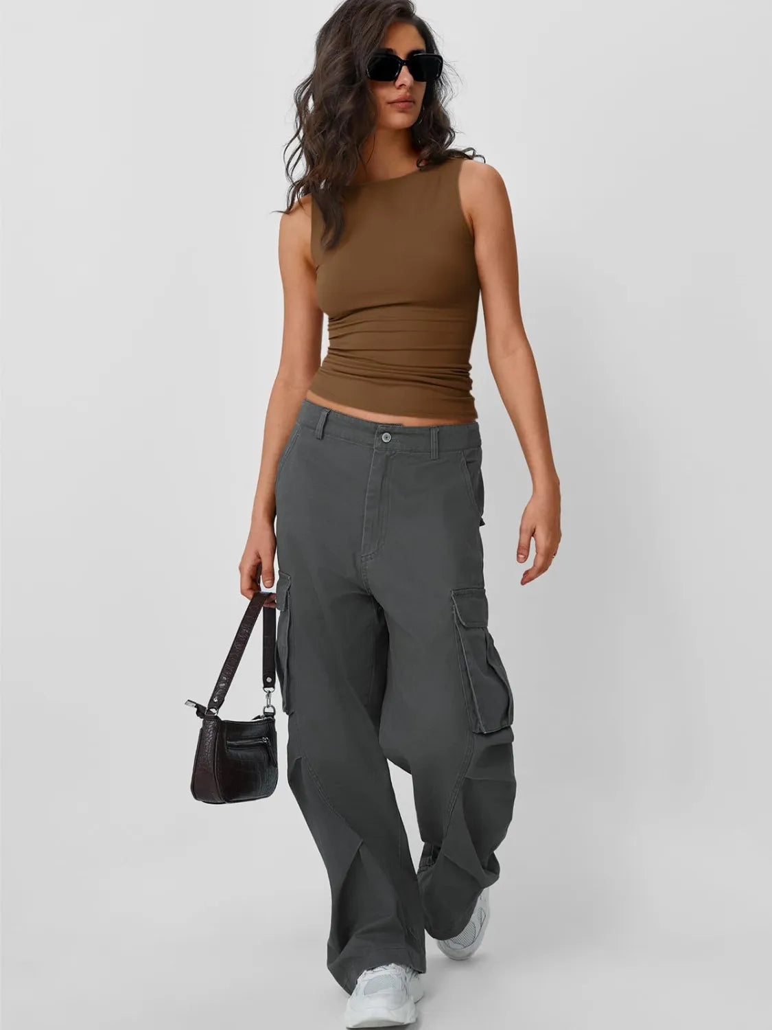 2 Piece Round Neck Tank - cas7m