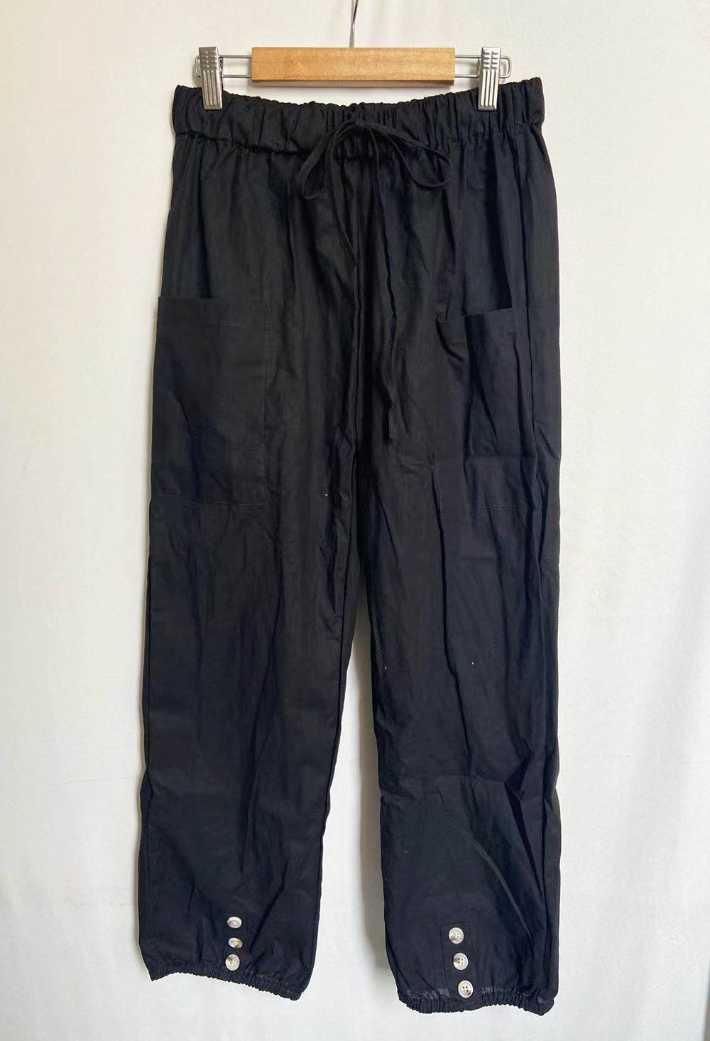 Women's Casual Nine-point Pants Wide Leg - cas7m
