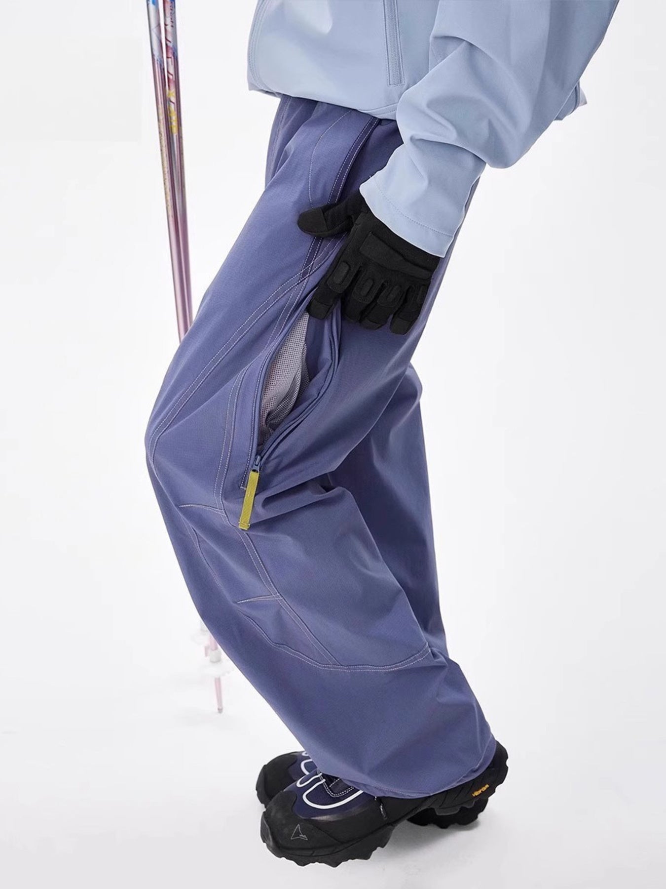 Men's Plus Size Loose Fit Cargo Pants - cas7m