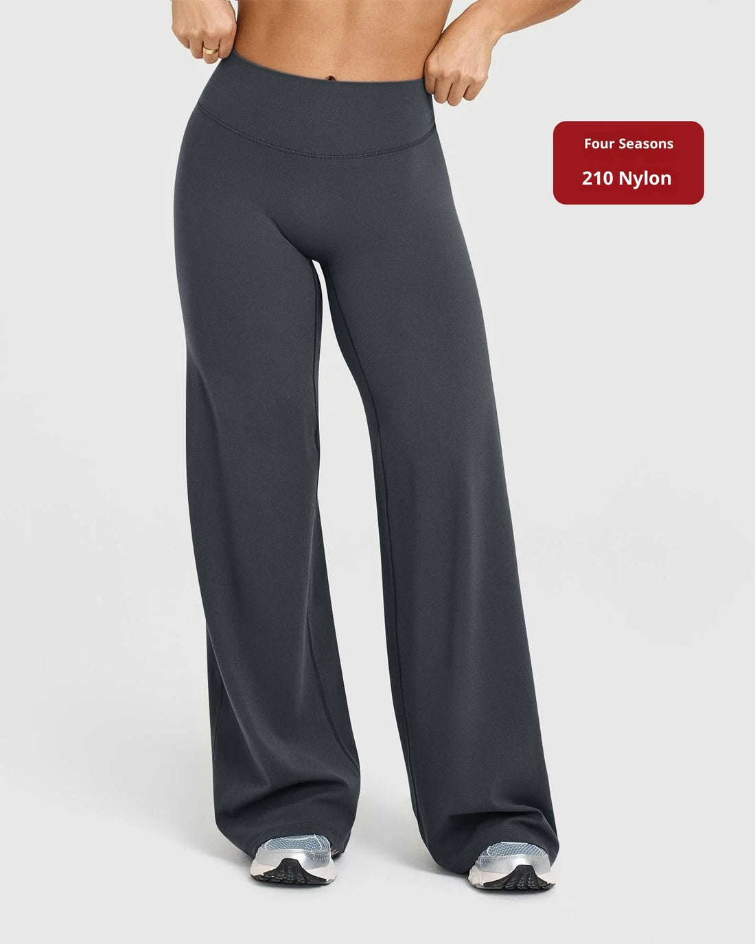 Slimming Casual Straight-leg Women's Wide Leg Sports Yoga Pants - cas7m