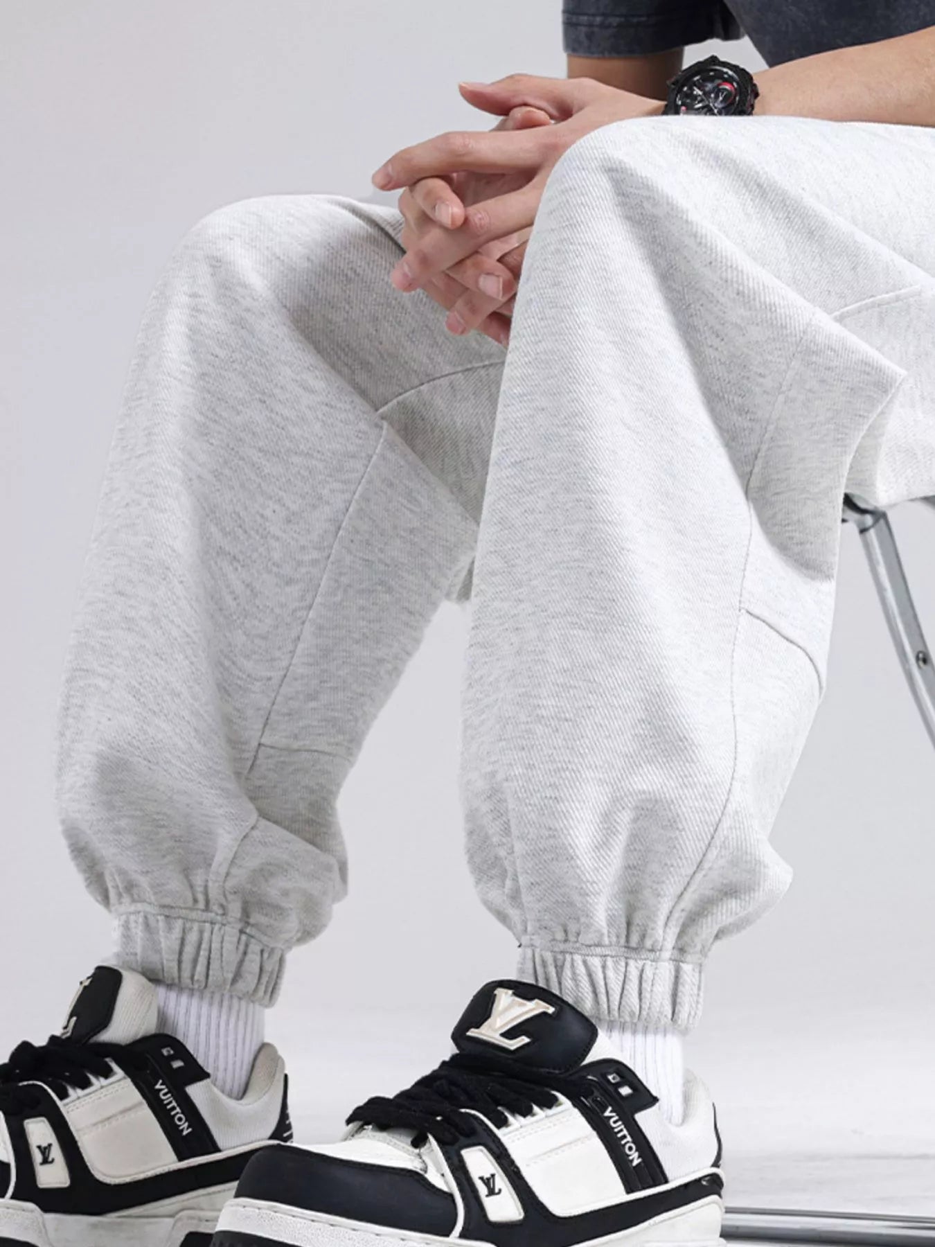 Men's Plus Size Casual Loose Fit Sweatpants - cas7m