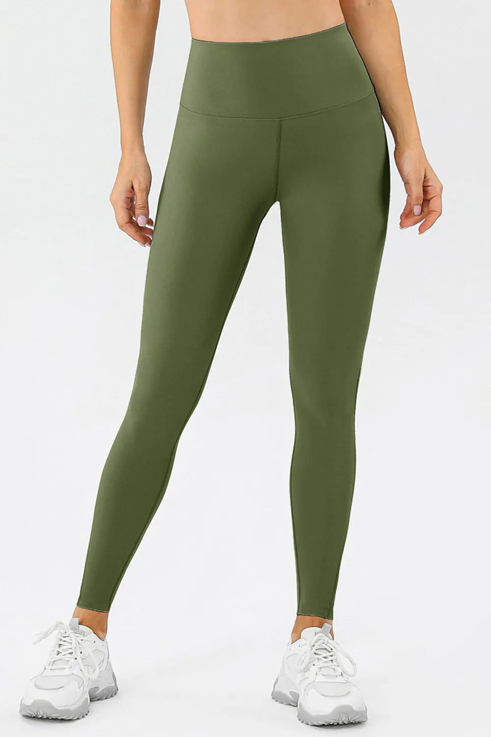 High Waist Skinny Active Pants - cas7m