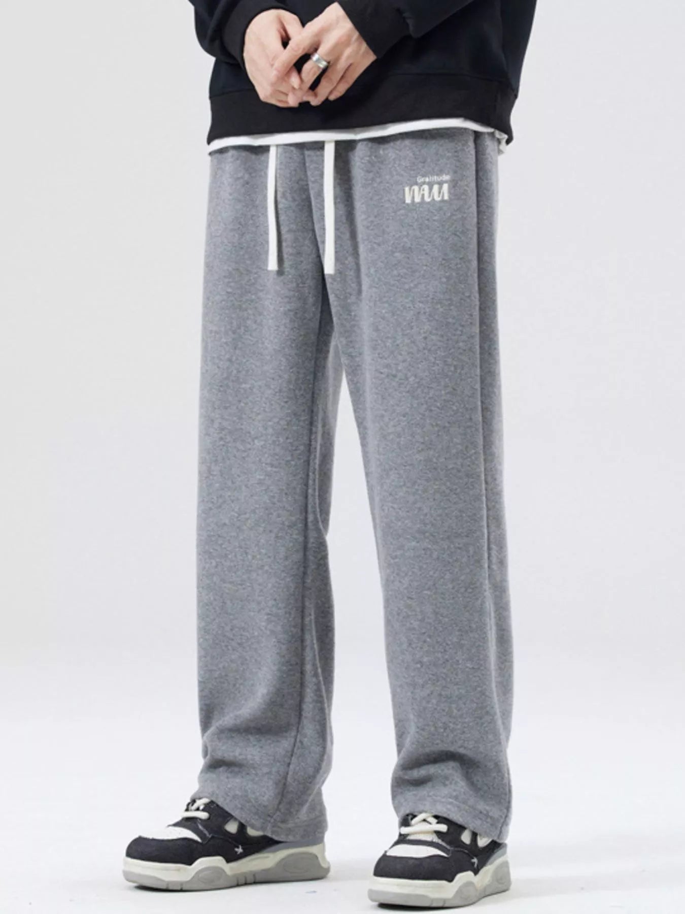 Men's Full Size Casual Loose Fit Sweatpants Plus Size - cas7m