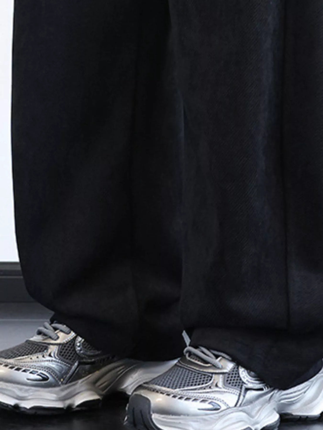 Men's Plus Size Wide-Leg Pants - cas7m
