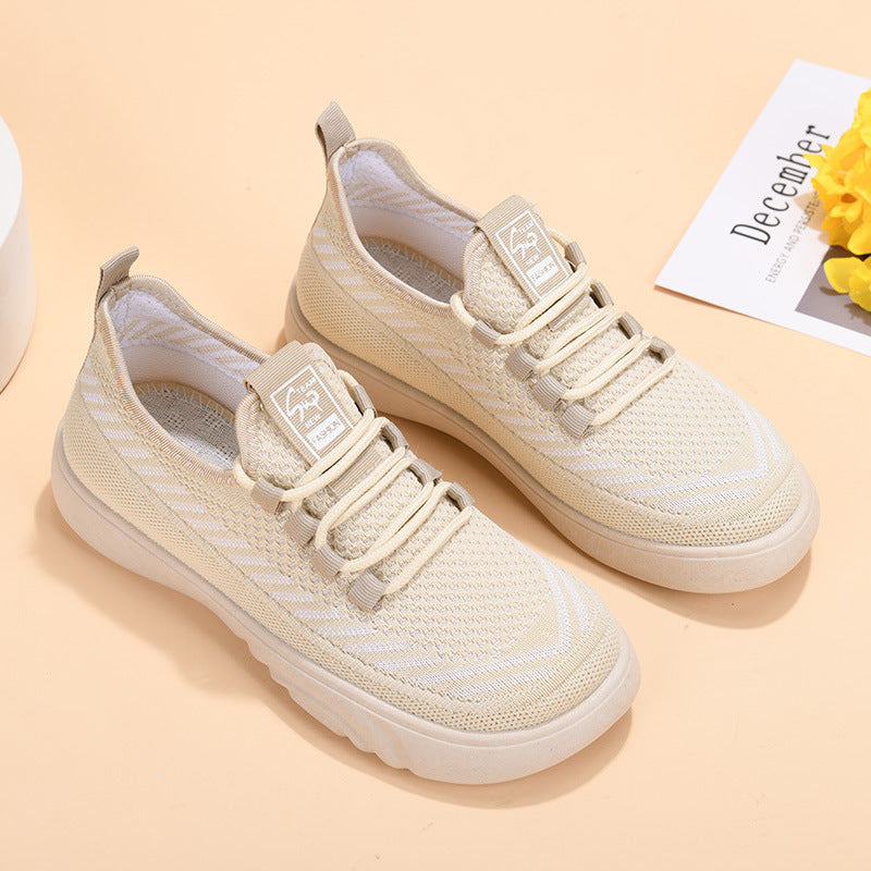 Stylish And Comfortable Fly Knit Mesh Shoes - cas7m