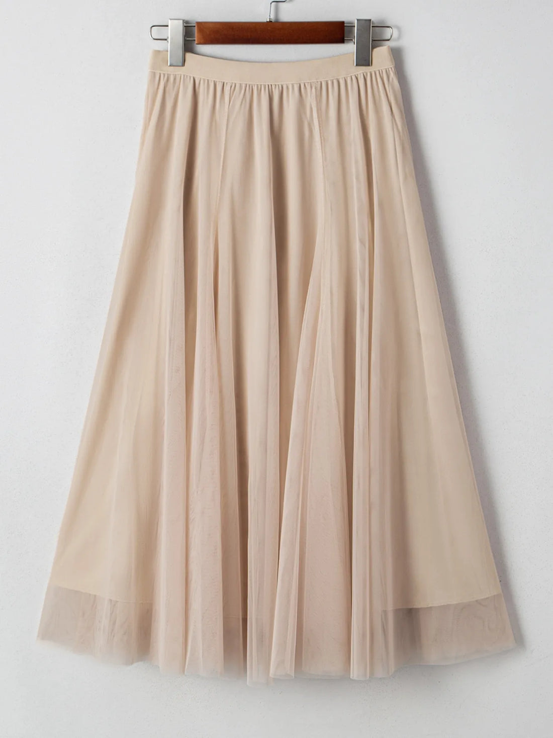 High-Waisted Midi Skirt - cas7m