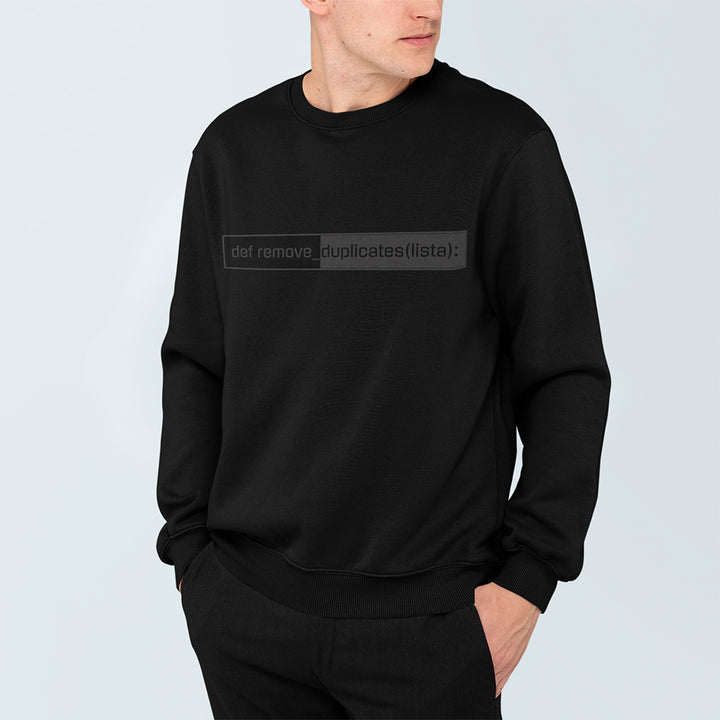 Mens Python Coding Logo Sweatshirt - cas7m