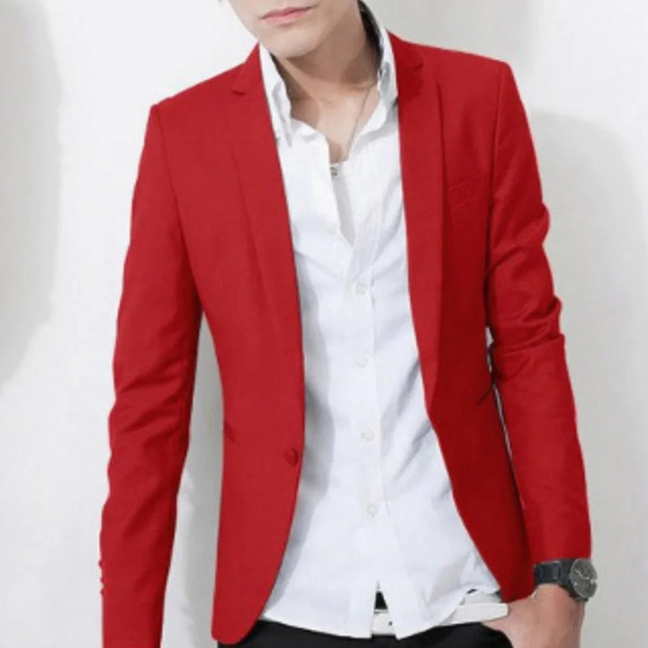 Mens Slim Fit Casual Blazer - cas7m