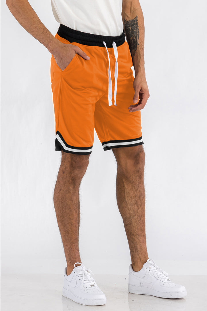 Mens Striped Basketball Active Jordan Shorts SP333 - cas7m