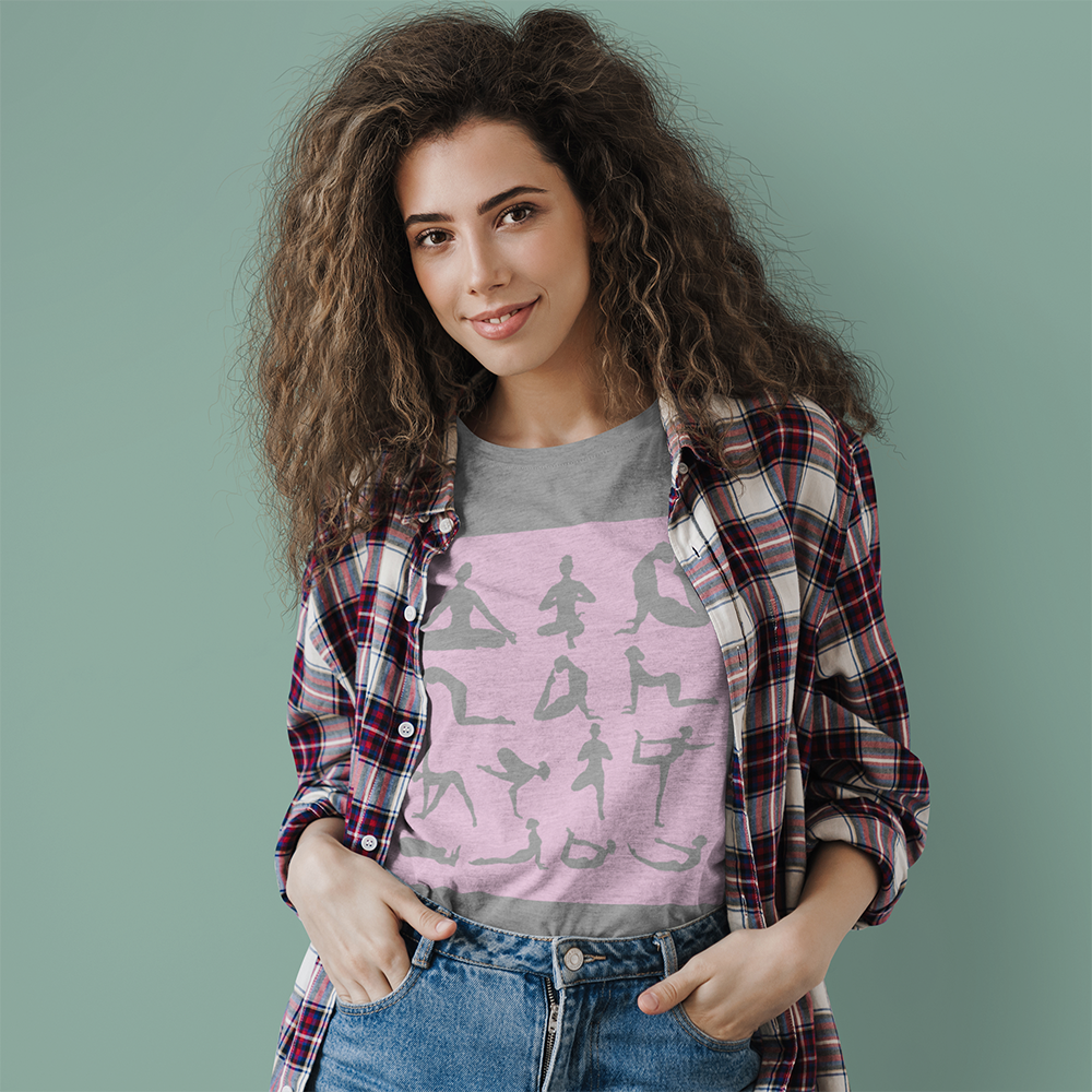 Yoga Sanctuary Print T-Shirt - cas7m