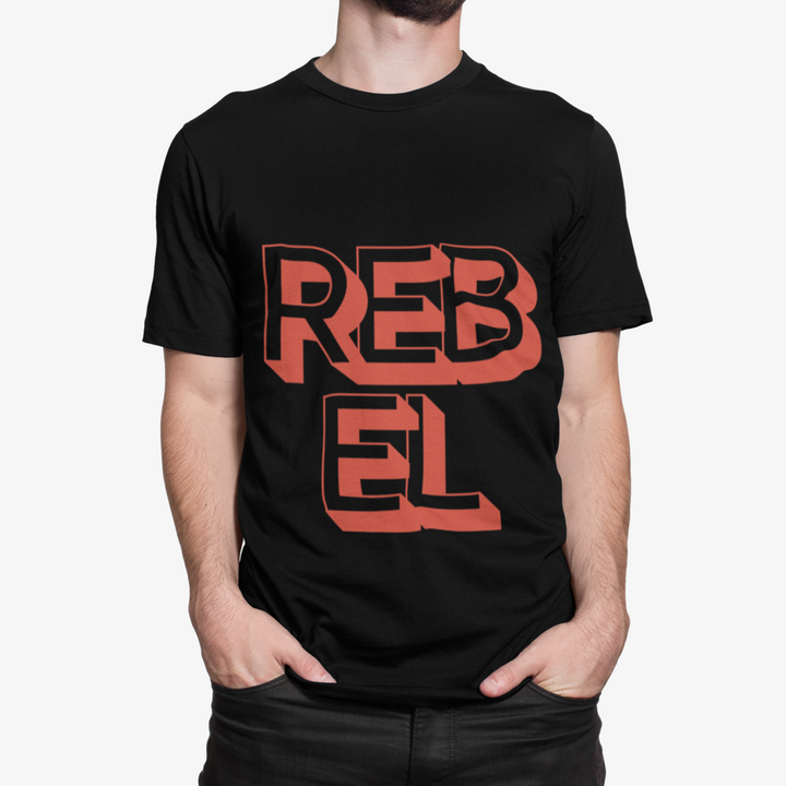Mens Rebel Logo T-Shirt - cas7m