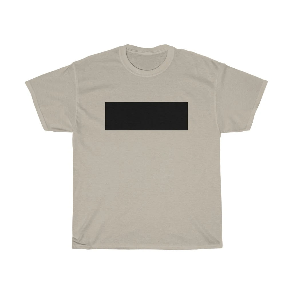 Mens Black Colorblock T-Shirt - cas7m