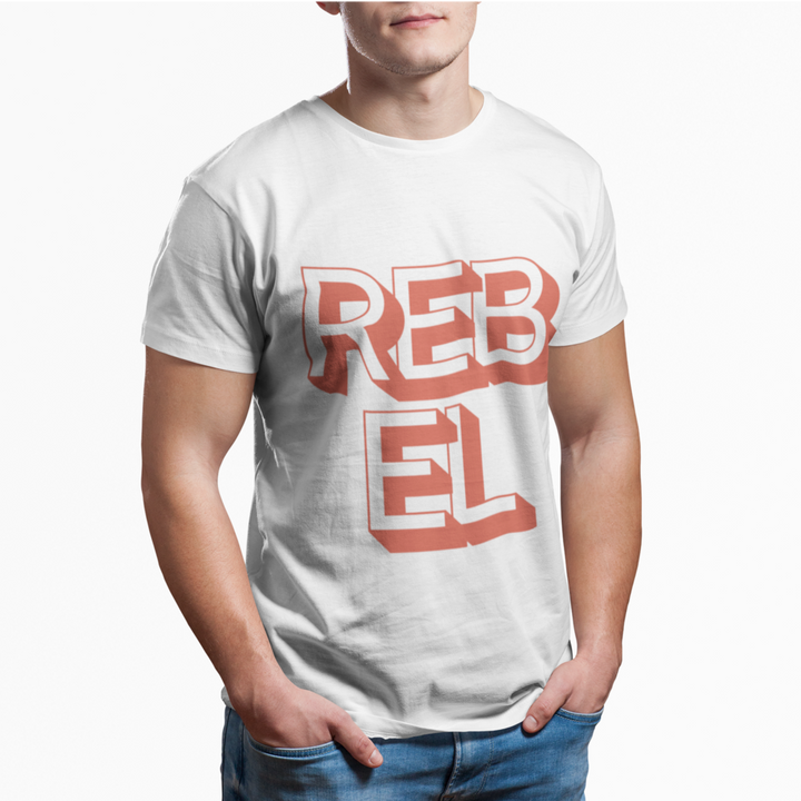 Mens Rebel Logo T-Shirt - cas7m