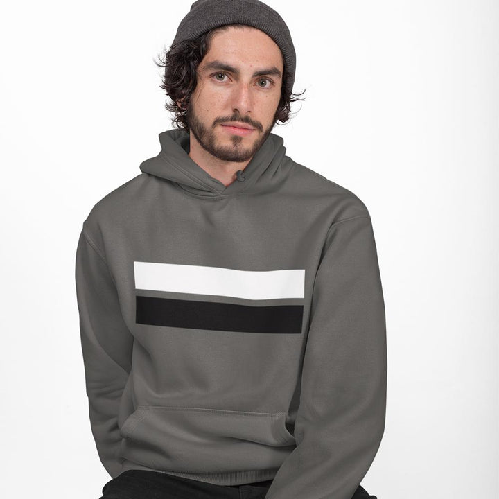 Mens Double Strip Hoodie - cas7m