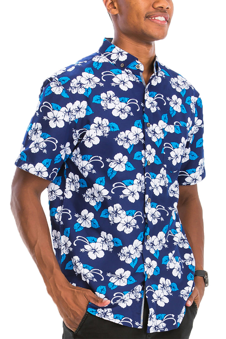 HAWAIIAN BUTTON DOWN SHIRT - cas7m